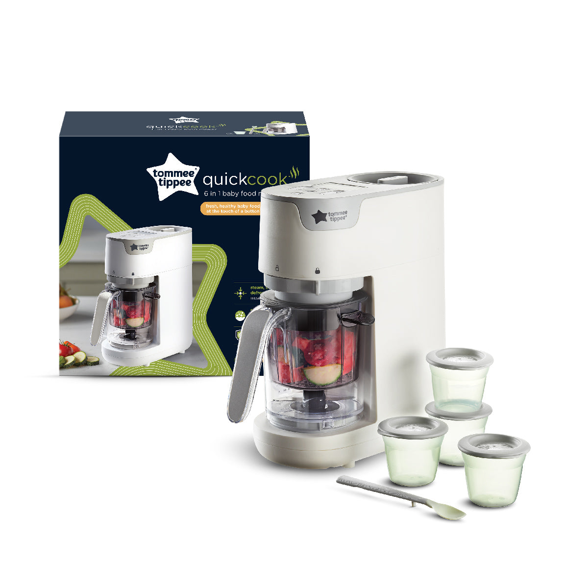 6合1多功能嬰兒輔食機– Tommee Tippee 香港官方網店