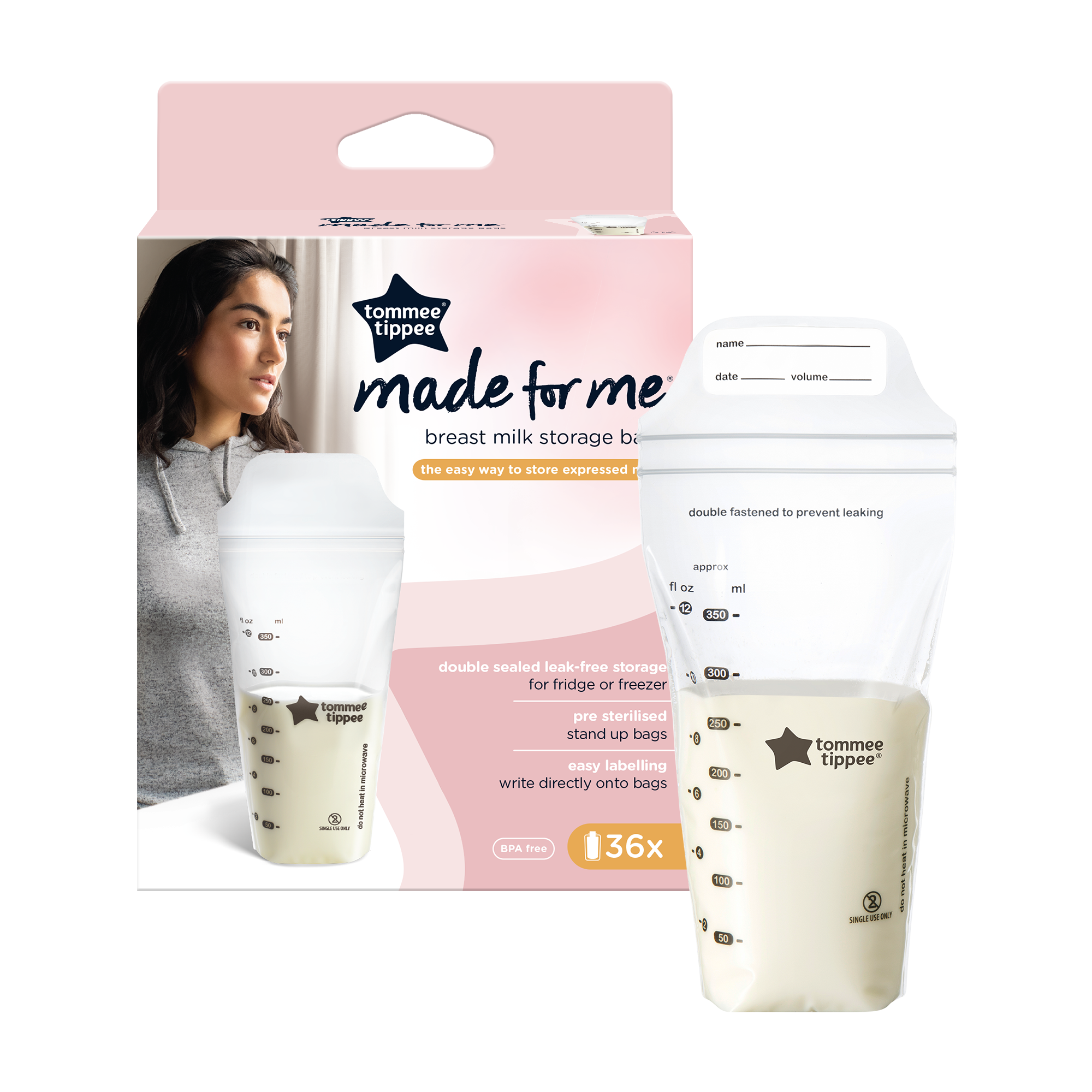 Made for Me 儲奶袋 36個裝