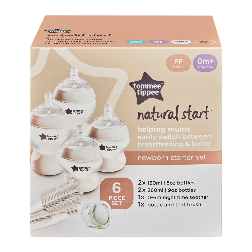 Natural Start PP 奶瓶套裝配超柔軟奶嘴