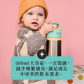 On the Go不鏽鋼保溫瓶（附矽膠吸管）| 適用於24個月以上幼兒 |  500毫升