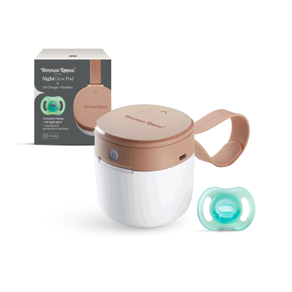 NightGlow UV奶嘴消毒盒 (連0-6個月夜光Ultra Light超輕安撫奶嘴)