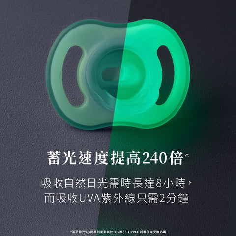 NightGlow UV奶嘴消毒盒 (連0-6個月夜光Ultra Light超輕安撫奶嘴)