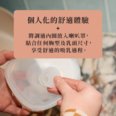 輕裝穿戴式雙邊電動吸乳器