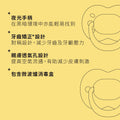 0-6個月NightGlow夜光矽膠安撫奶嘴 (2個裝) -男仔