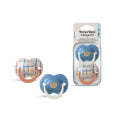 18-36M Ultimate Fit 安撫奶嘴，男仔款，2個裝，可重複使用微波消毒盒，矽膠奶嘴，矯形奶嘴，加強透氣孔設計，對稱奶嘴頭，100%不含BPA