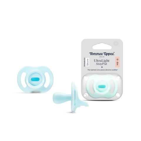 0-6個月 Ultra Light 超輕矽膠安撫奶嘴(藍色)