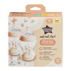 Natural Start ® PP 260ml 印花奶瓶附超柔軟中流量奶嘴(兩個裝) - Tommee Tippee 香港官方網店