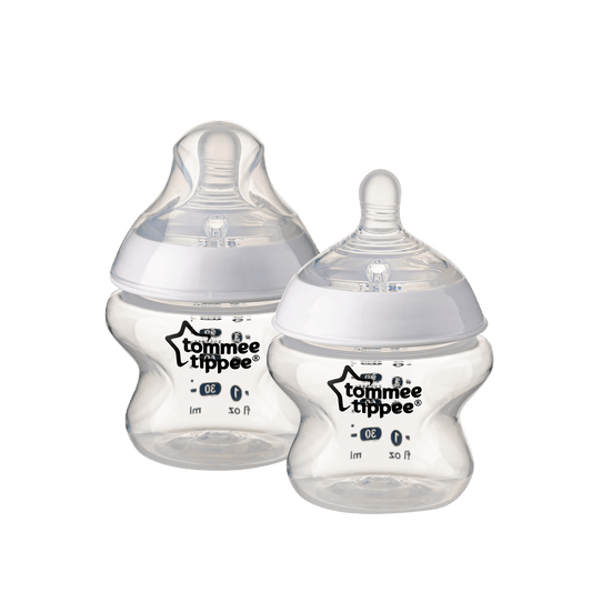 closer to nature® 150ml PP 奶瓶 (配新乳感超柔軟慢流量奶嘴) 兩個裝 - Tommee Tippee 香港官方網店